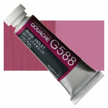 Holbein 15ml Artist Gouache G588 - Rose Violet