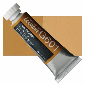 Holbein 15ml Artist Gouache G601 - Raw Sienna