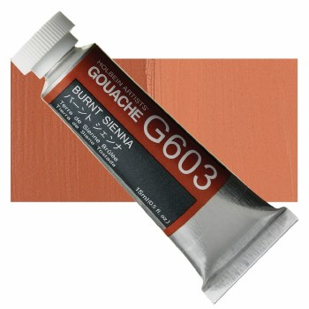 Holbein 15ml Artist Gouache G603 - Burnt Sienna