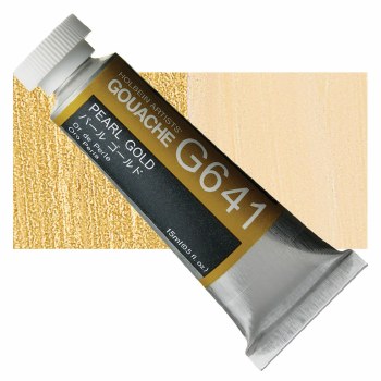 Holbein 15ml Artist Gouache G641 - Pearl Gold