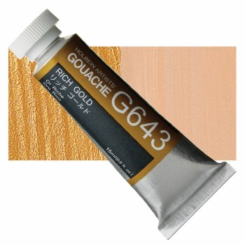 Holbein 15ml Artist Gouache G643 - Rich Gold