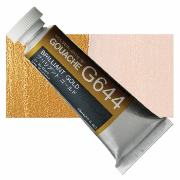 Holbein 15ml Artist Gouache G644 - Brilliant Gold