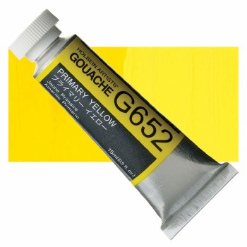Holbein 15ml Artist Gouache G652 - Primary Yellow