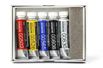 Holbein Artists' Gouache Sample 5ml Set of 5