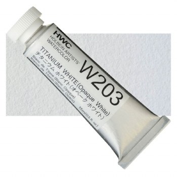 Holbein 15ml Artist Watercolour W203 - Titanium White (Opaque White)