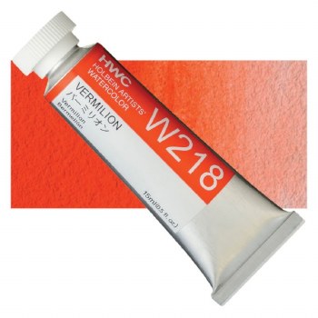 Holbein 15ml Artist Watercolour W218 - Vermilion