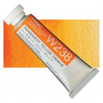 Holbein 15ml Artist Watercolour W238 - Permanent Yellow Orange