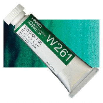 Holbein 15ml Artist Watercolour W261 - Viridian Hue