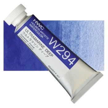 Holbein 15ml Artist Watercolour W294 - Ultramarine Deep