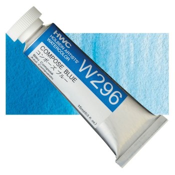 Holbein 15ml Artist Watercolour W296 - Compose Blue