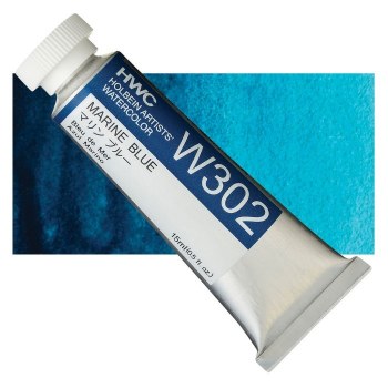 Holbein 15ml Artist Watercolour W302 - Marine Blue