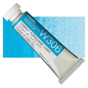 Holbein 15ml Artist Watercolour W306 - Cobalt Turquoise Light