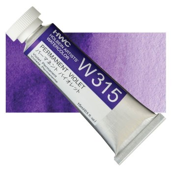 Holbein 15ml Artist Watercolour W315 - Permanent Violet