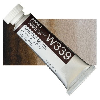 Holbein 15ml Artist Watercolour W339 - Vandyke Brown