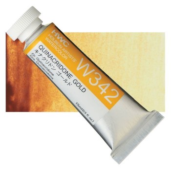 Holbein 15ml Artist Watercolour W342 - Quinacridone Gold