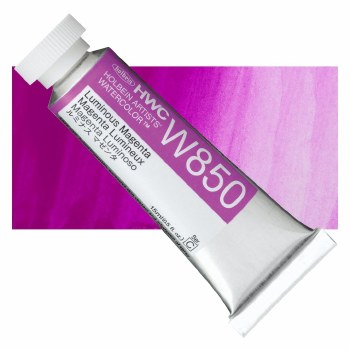 Holbein 15ml Artist Watercolour W850 - Luminous Magenta