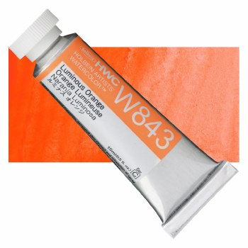 Holbein 15ml Artist Watercolour W843 - Luminous Orange