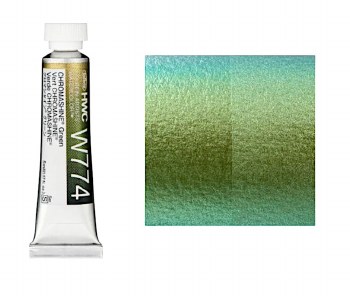 Holbein Watercolour W774 ChromaShine Green 5ml