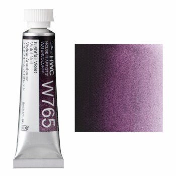 Holbein 5ml Artist Watercolour W765 - Nightfall Violet 5ml