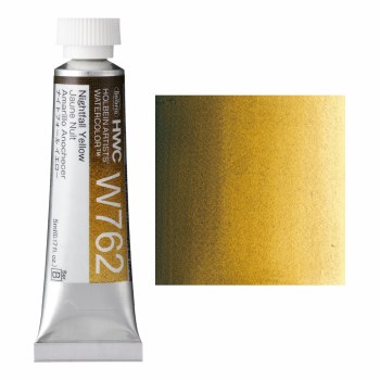 Holbein 5ml Artist Watercolour W762 - Nightfall Yellow 5ml