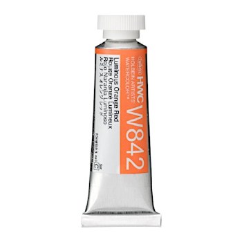 Holbein 15ml Artist Watercolour W842 - Luminous Orange Red