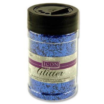 Icon 110g Blue Glitter Shaker