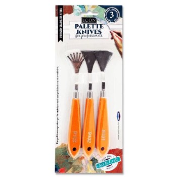 Icon Artist Palette Knife - Set of 3