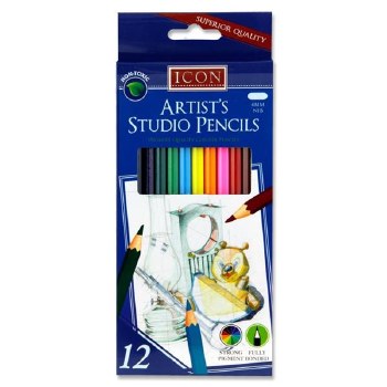 Icon Artists Studio Pencils 12