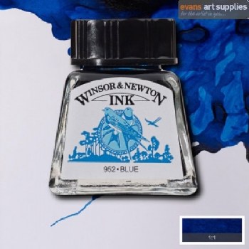 WINSOR & NEWTON INK 14ML BLUE