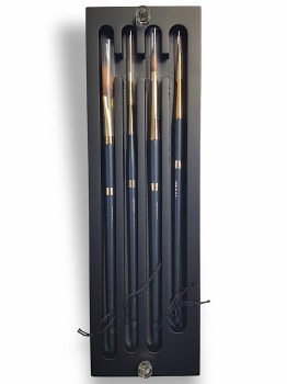 Isagold Synthetic Kolinsky Watercolor Brush Set of 4