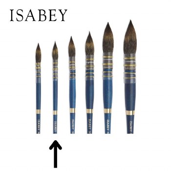 Isabey Isacolor Mop No.2/0