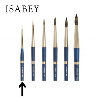 Isabey Isacolor Round No.0