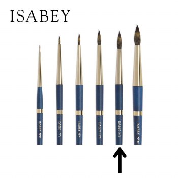 Isabey Isacolor Round No.8