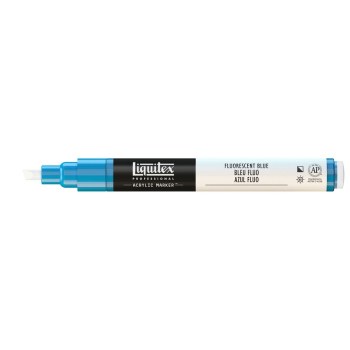 Liquitex Acrylic Marker W2/4 - Fluorescent Blue