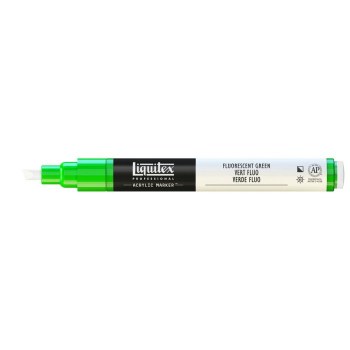 Liquitex Acrylic Marker W2/4 - Fluorescent Green