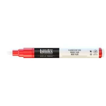 Liquitex Acrylic Marker W2/4 - Fluorescent Red