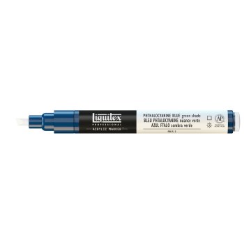Liquitex Acrylic Marker W2/4 - Phthalo Blue (Green Shade)