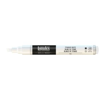 Liquitex Acrylic Marker W2/4 - Titanium White
