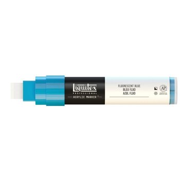 Liquitex Acrylic Marker W8/15 - Fluorescent Blue