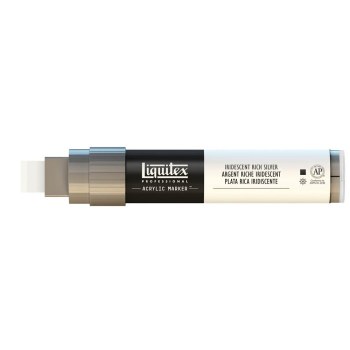 Liquitex Acrylic Marker W8/15 - Iridescent Rich Silver