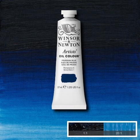 Winsor & Newton Artists' Oil Colour 37ml Prussian Blue