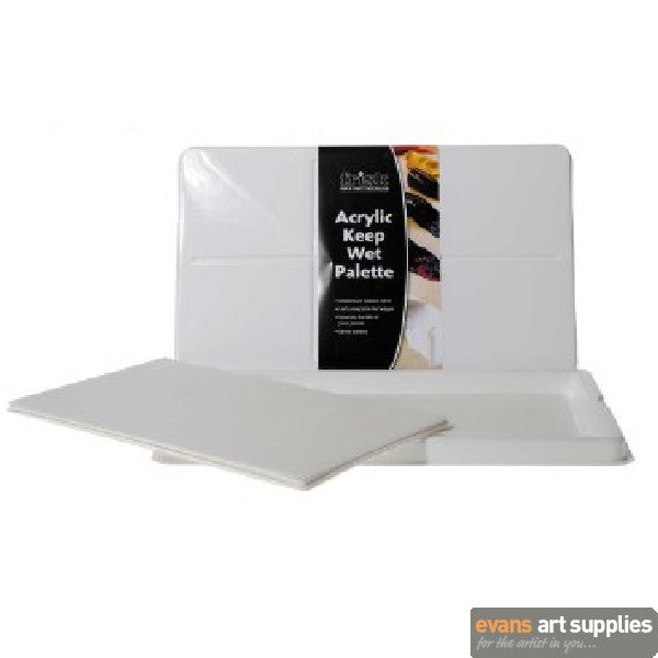  Atelier Interactive Acrylic Keep-Wet Palette, White