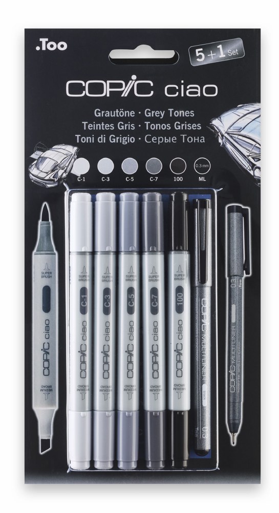 Copic ciao grey set Clearance