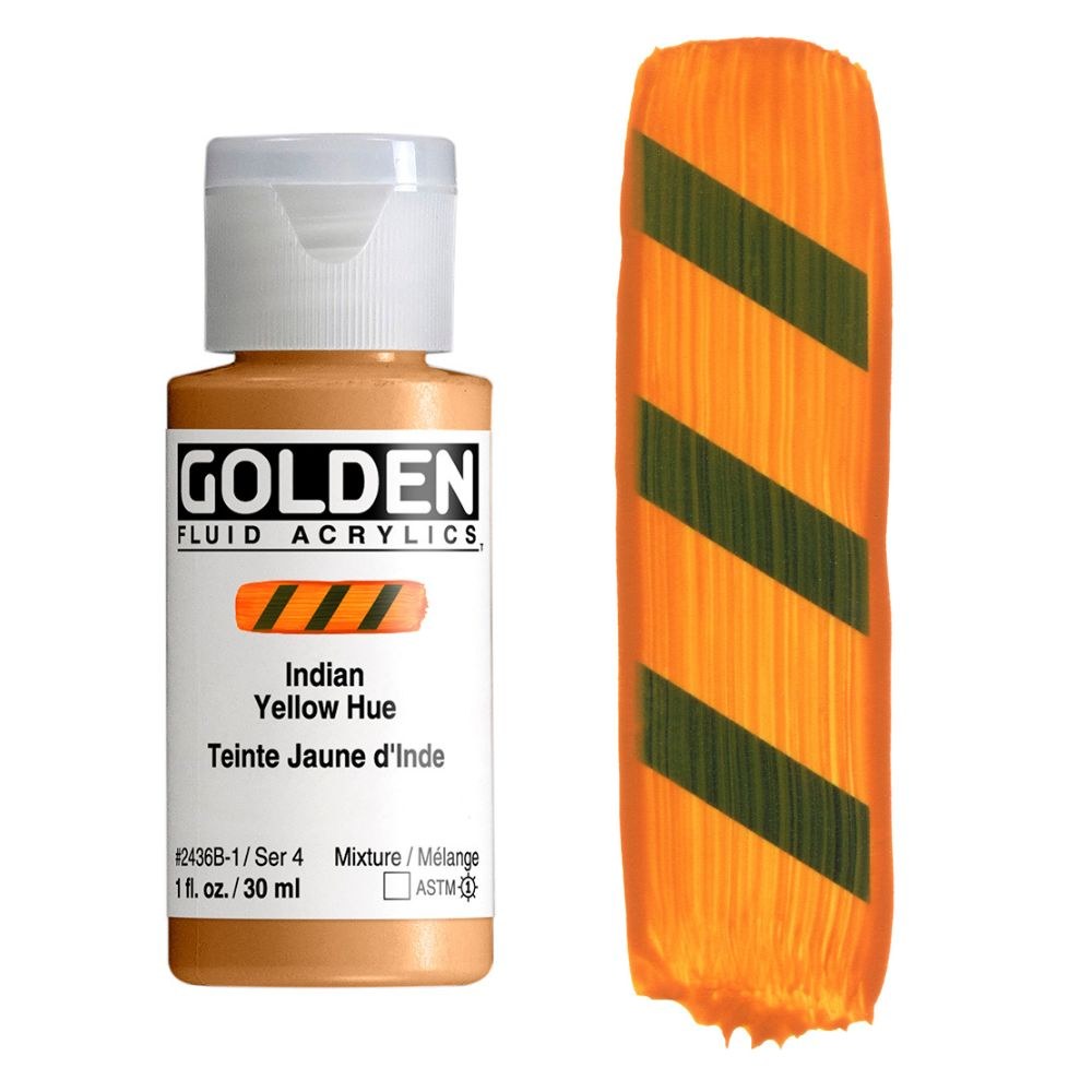 Golden Fluid 30ml Indian Yellow Hue K&M Evans Trading Ltd.
