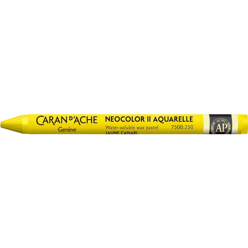 Crayons Pastels Néocolor II - Cannelle 055 - Pastels à L'huile Solubles à L'eau - Caran D'Ache - Pour Dessin, Aquarelle Et Techniques Mixtes