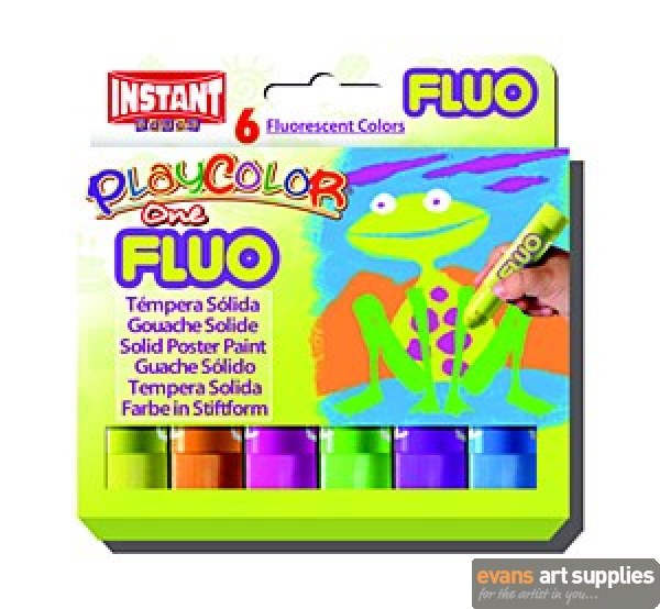 Playcolor Fluo 6 colores