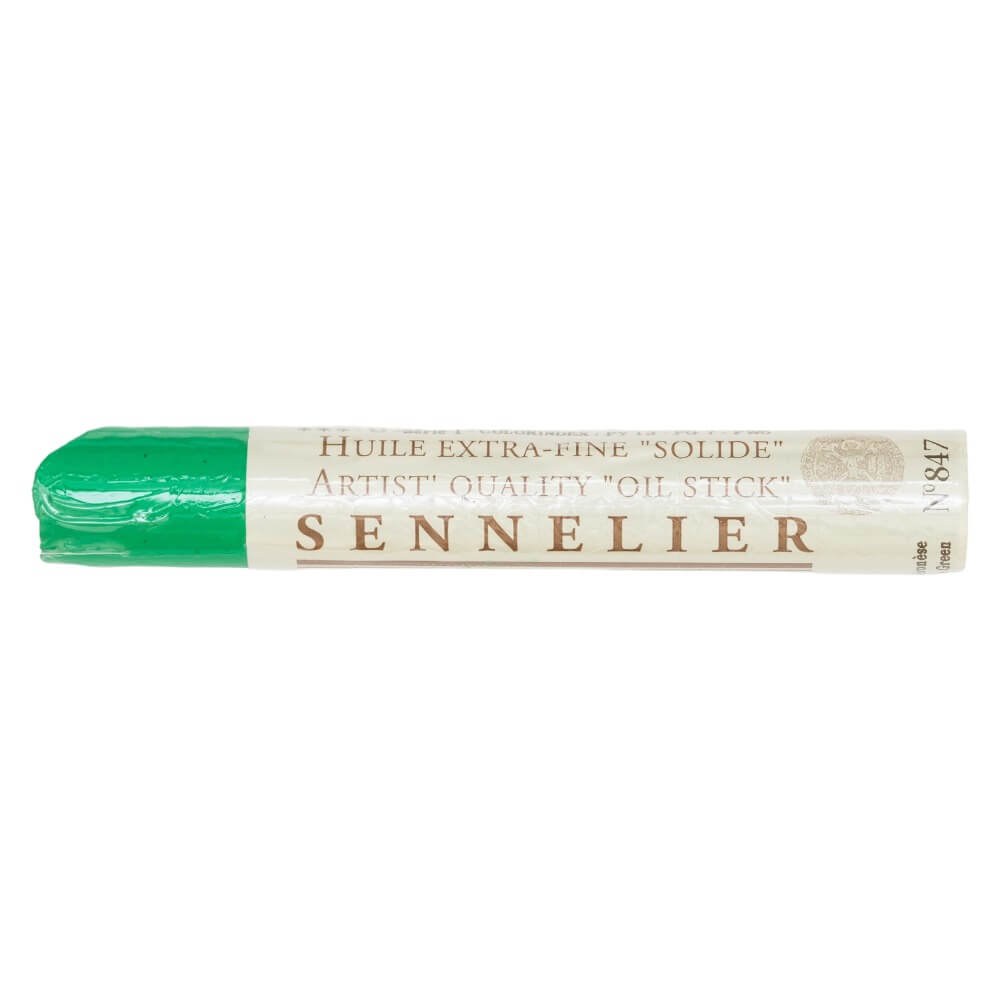 Sennelier Oil Stick Veronese   Emerald Green 847 - K&m Evans Trading Ltd.