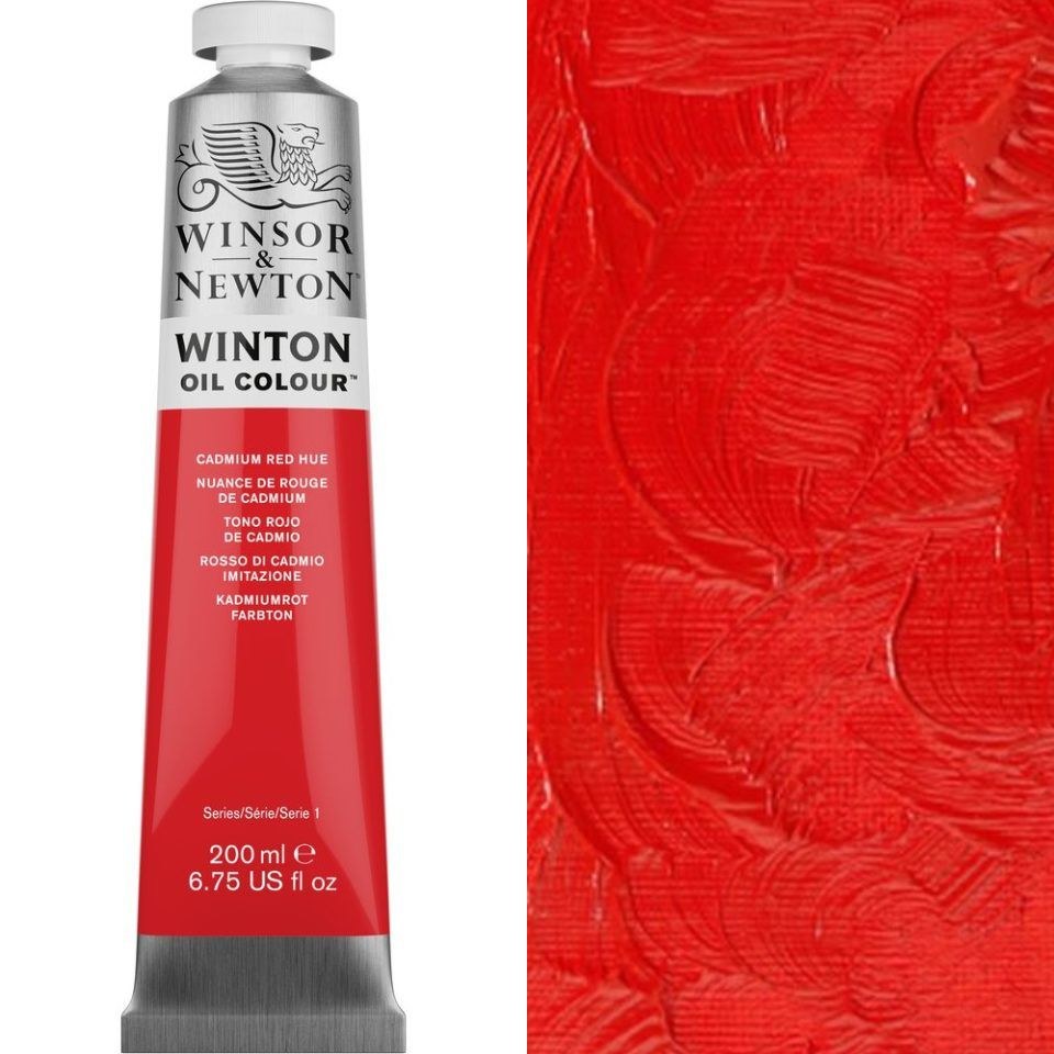 Winsor & Newton Winton 200ml Cadmium Red Hue K&M Evans Trading Ltd.