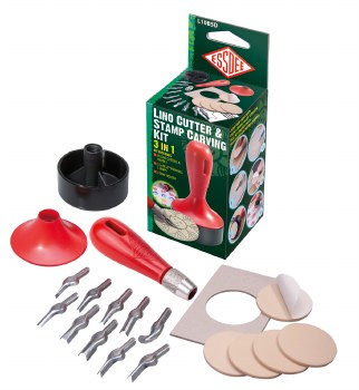 Lino Cutters & Stamp Kit 10