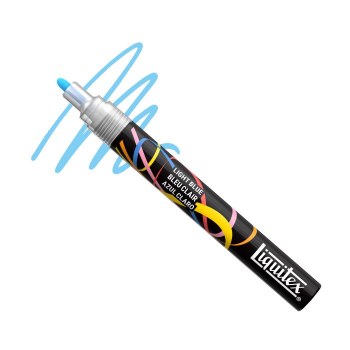 Liquitex Acrylic Marker 2mm - Light Blue